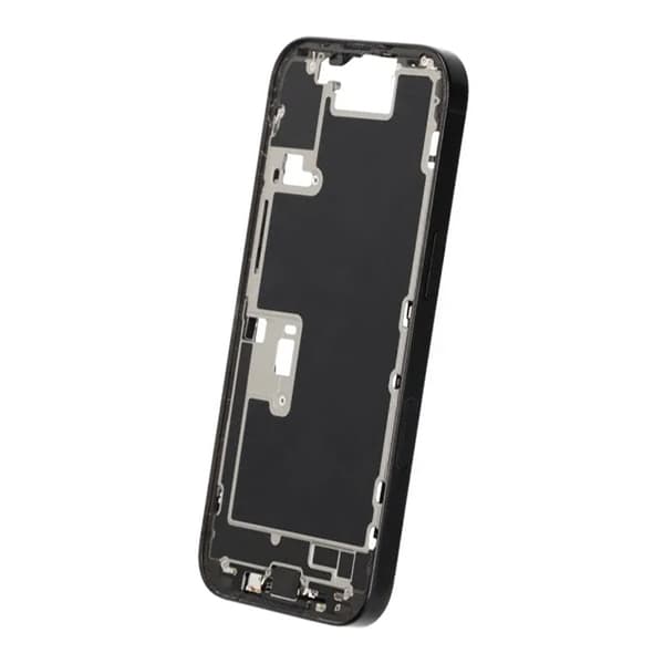 Middle frame with small parts for iPhone 16 Pro - Black Titanium OEM