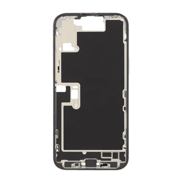 Middle frame with small parts for iPhone 16 Pro Max - White Titanium OEM