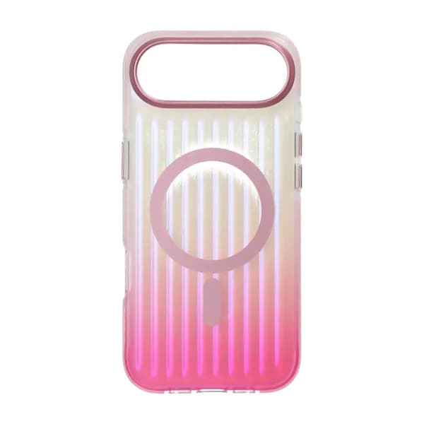 Mobile Case Corrugated MagSafe for iPhone Air - Pink