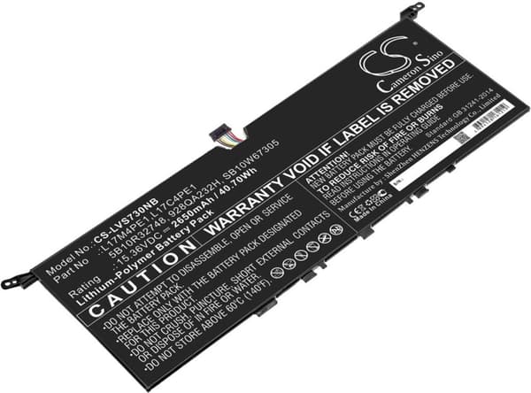Battery for Lenovo IdeaPad 730S 13 etc