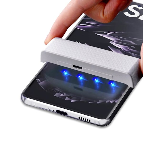 Samsung Galaxy S21 Ultra UV Skärmskydd i 3D Härdat Glas
