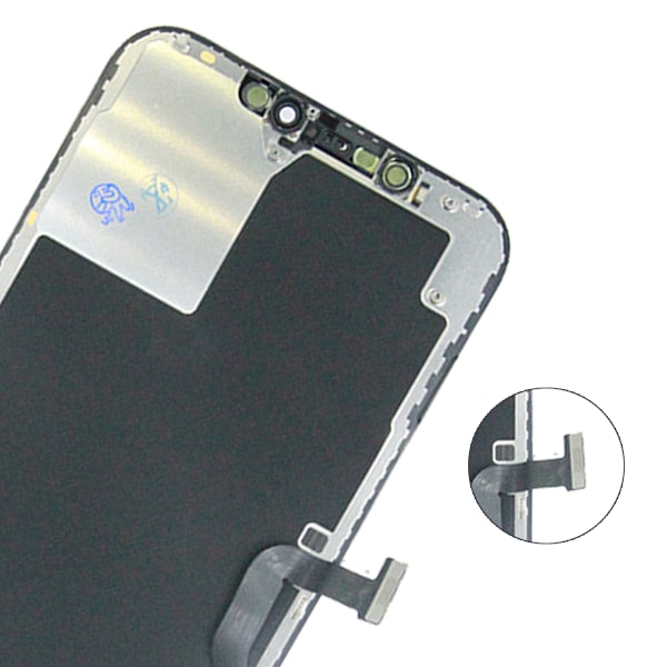 iPhone 12 Pro Max LCD Skärm - Svart (Tagen från ny iPhone)