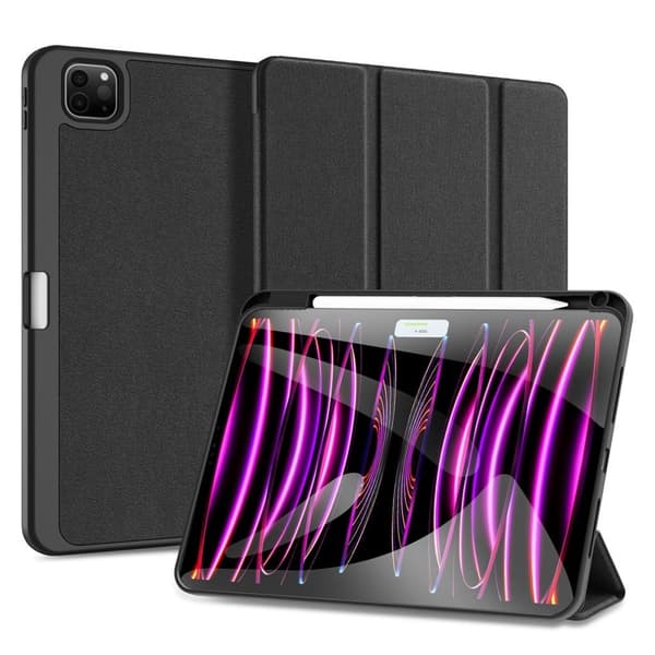 DUX DUCIS Domo Series iPad Pro 11" 2024 Tri-fold Cover - Black
