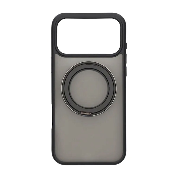 Mobilskal Roterande Magnet Stativ för iPhone 17 Pro Max - Svart
