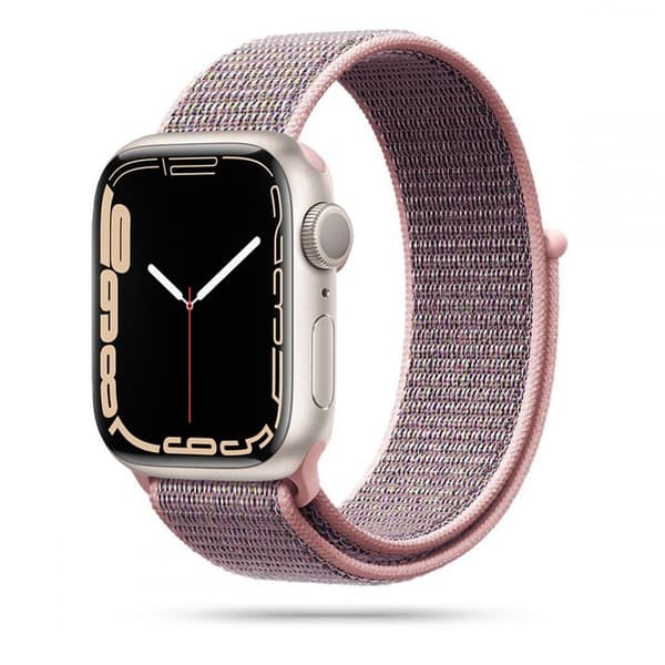 Tech-Protect Nylon Watch Strap for Apple Watch 38/40/41 mm - Pink