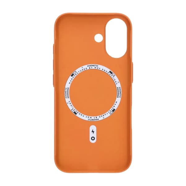 Korrugerat Skal med Magsafe för iPhone 17 - Orange