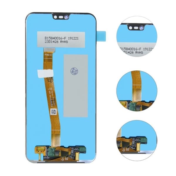 Huawei P20 2019 Lite Skärm Display - Original Svart