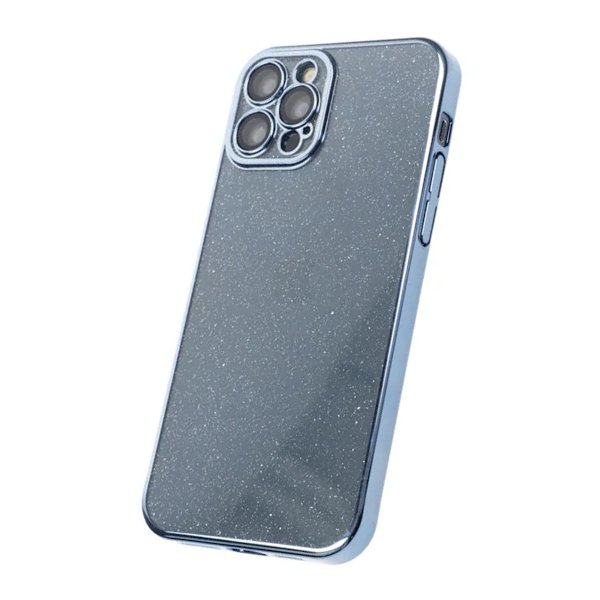 Luxury Electroplated Glitter Phone Case For iPhone 12 Pro Blue
