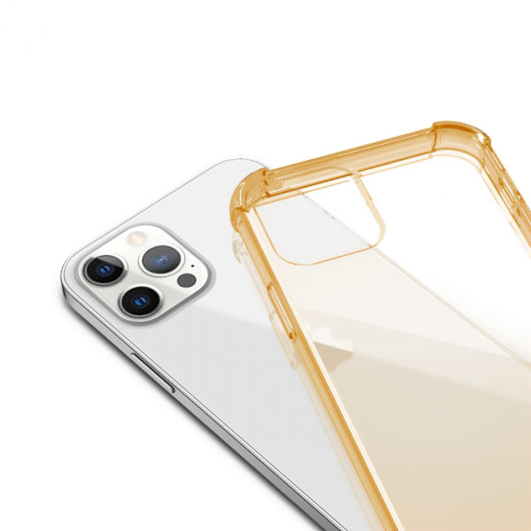 Shockproof Skal för iPhone 12 Pro Max Hög kvalité - Guld