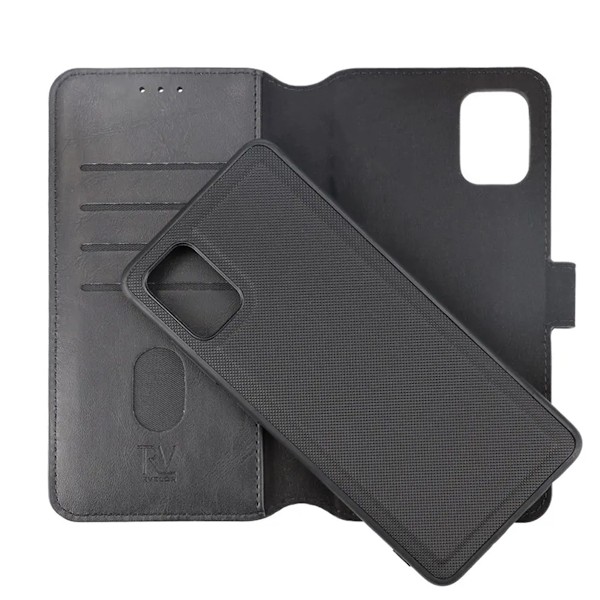 Samsung Galaxy A51 Plånboksfodral Magnet Rvelon - Svart