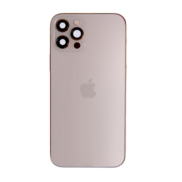 iPhone 12 Pro Baksida med Komplett Ram - Guld