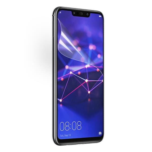 Clear LCD Skärmskydd för Huawei Mate 20 Lite Svart