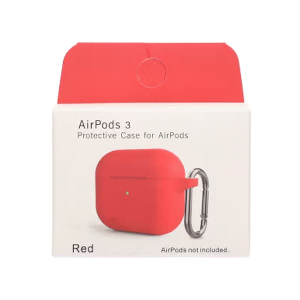 AirPods 3 Case Silicone - Red