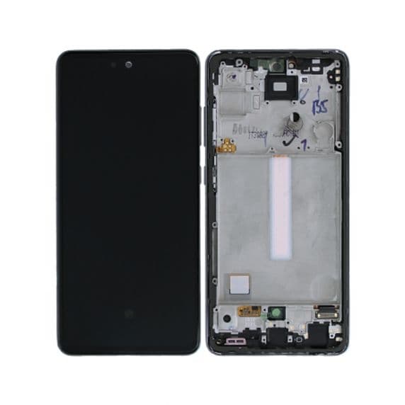 Original Samsung Galaxy A52 4G/5G Skärm med LCD Display - Violett Svart