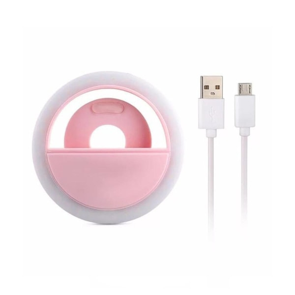 OLED-ljus för selfies / OLED-ljus för smink - Rosa