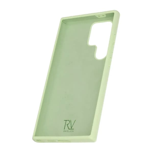 Samsung Galaxy S24 Ultra Mobile Case Silicone Rvelon - Lime Green