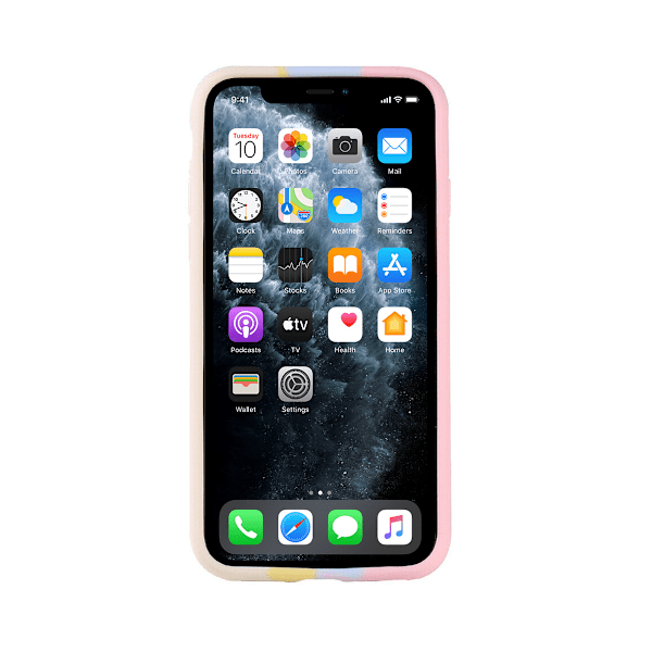 Pop it Mobilskal - iPhone 11 Pro - Rosa/Vit
