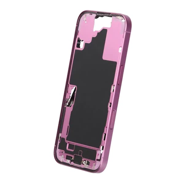 Middle frame with small parts for iPhone 16 - Purple OEM