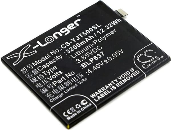 Battery for Oneplus 5 Dual SIM etc