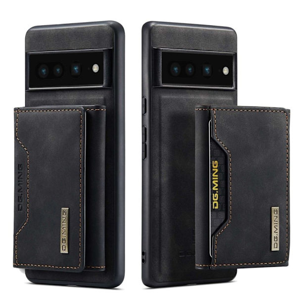 DG.MING M2 2in1 Google Pixel 7 Pro case with a wallet - Black
