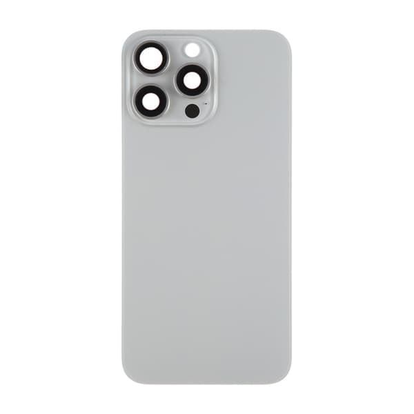 iPhone 15 Pro Max Back Glass with Magnet and Camera Lens - Natural Titanium