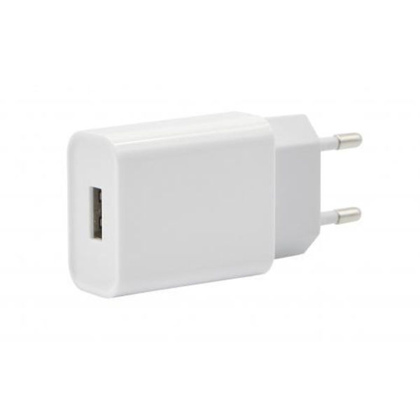 SiGN Väggladdare för iPhone, iPad, Android 1xUSB-A, 2.4A - Vit