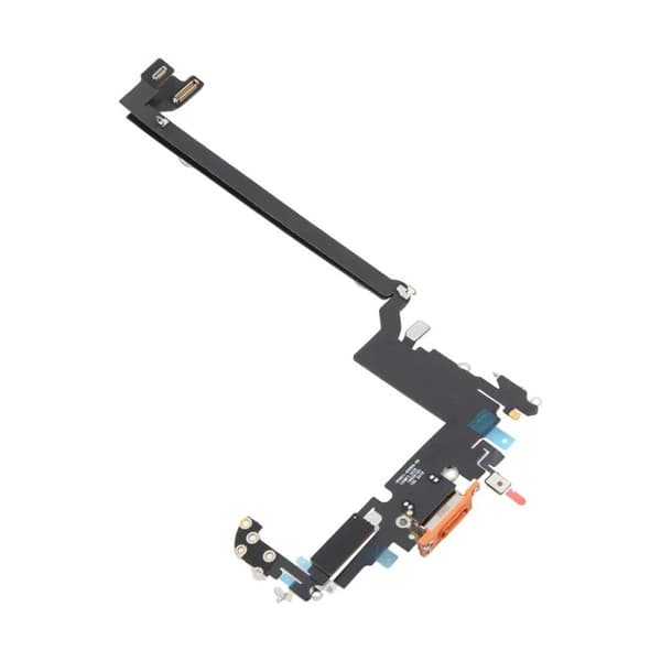 Charging Connector with Flex Cable for iPhone 17 Pro Max - Orange