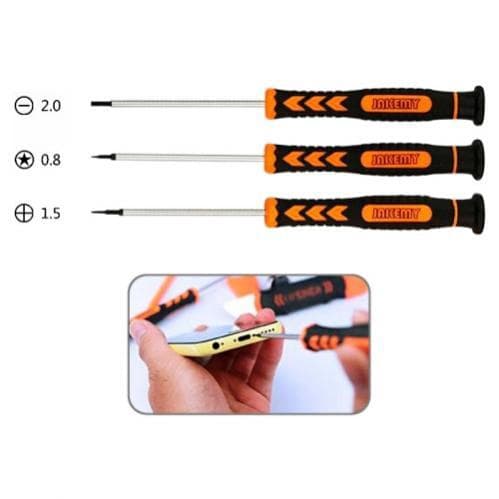 Reparationspaket för iPhone / iPad / iPad Mini - 7 delar Svart