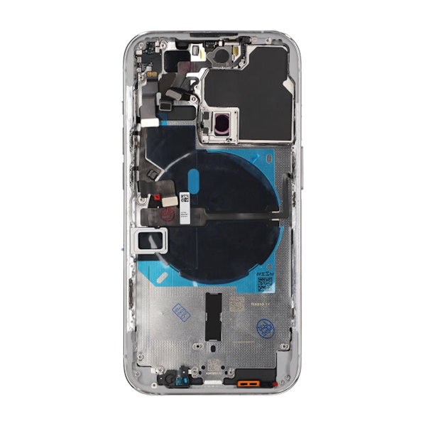 iPhone 14 Pro Back Cover with Complete Frame OEM - White