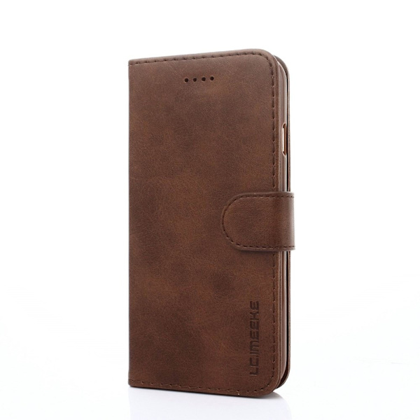 LC,IMEEKE Cover for iPhone 7 & 8 - Brown