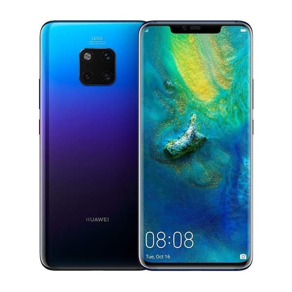 Begagnad HUAWEI Mate 20 Pro 128GB Twilight - Använt skick C