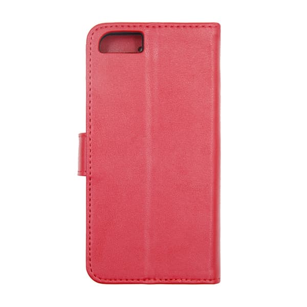 iPhone 6/6S Plånboksfodral Magnet Läder med Stativ - Röd