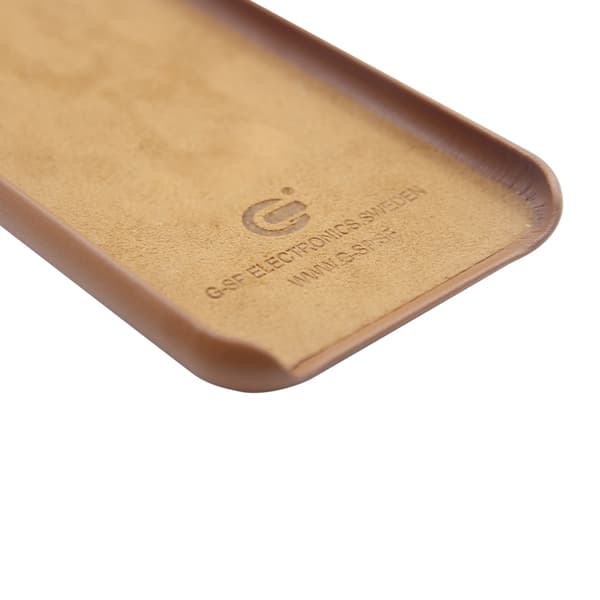 Leather case for iPhone X and XS - Brown