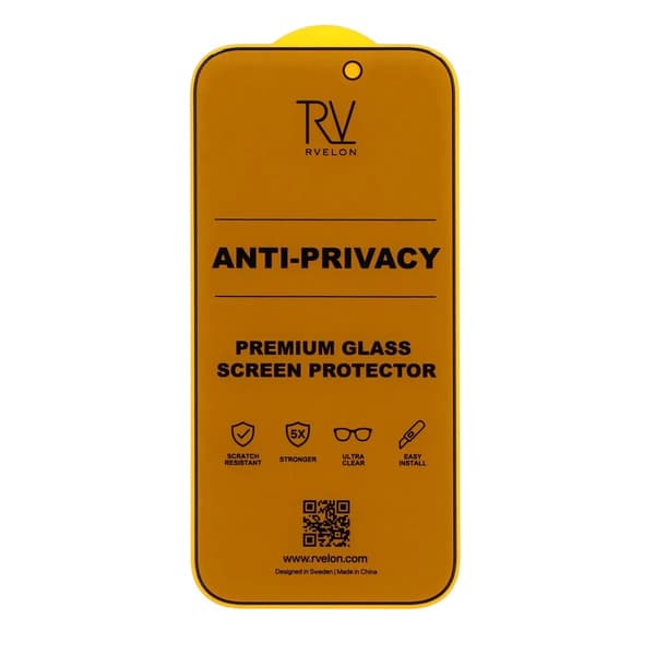 Screen Protector for iPhone 16 Pro Max – Full Cover Privacy Tempered Glass Rv packing no instlation frame