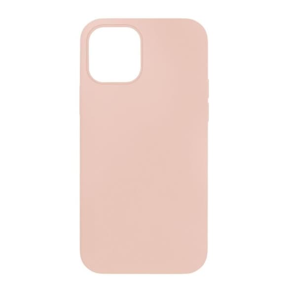 iPhone 12/12 Pro Soft Silikon Skal Hög kvalité - Rosa Svart