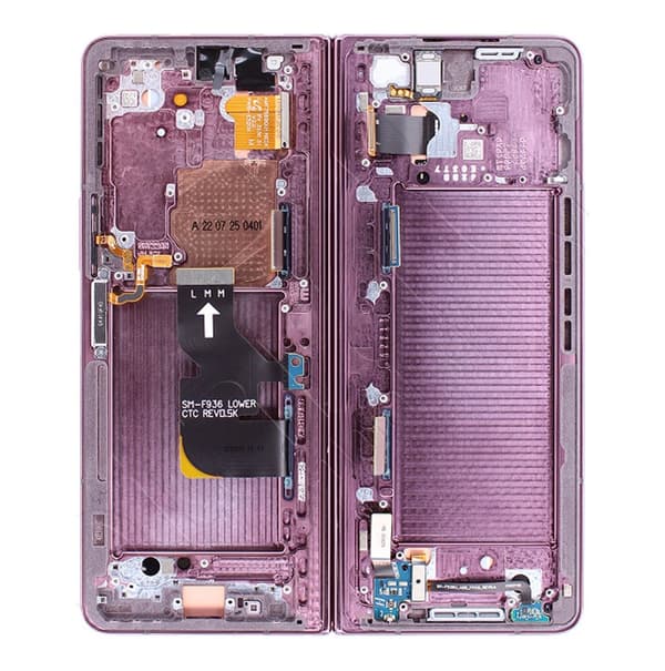 Samsung Galaxy Z Fold 4 5G LCD Display - Burgundy