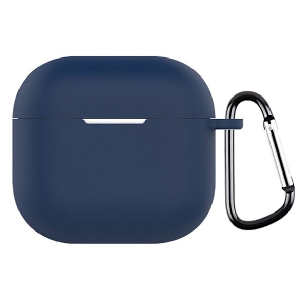 AirPods 4 silicone Case with Hook - Midnight Blue