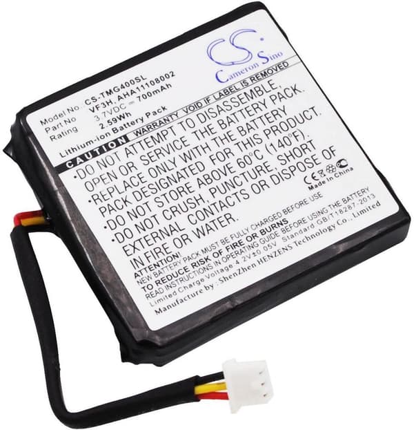 Battery for Tomtom Go 400 4.3 etc
