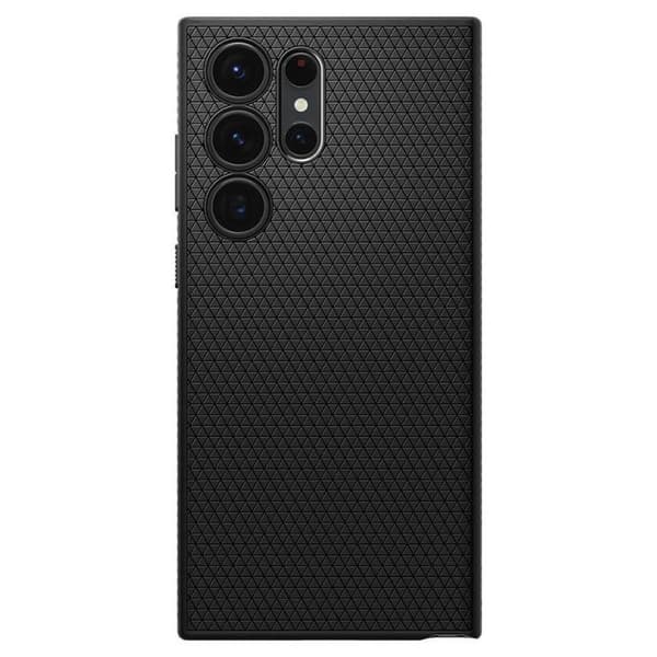 Spigen Samsung Galaxy S23 Ultra Liquid Air Case - Matt Svart
