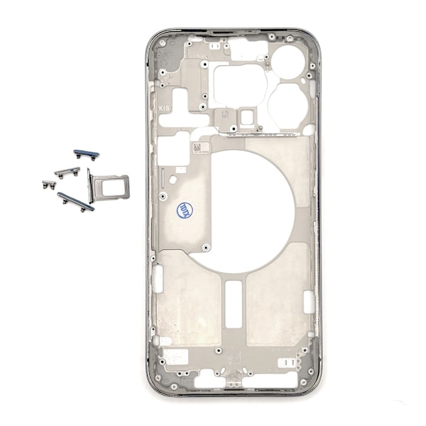iPhone 15 Pro Max Midframe - White Titanium