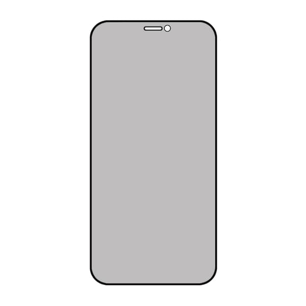 Screen Protector iPhone 12/12 Pro - Privacy Full Cover Tempered Glass RV Packing instlation frame