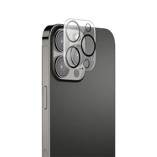 MOCOLO iPhone 13 Pro Max linsskydd - Black Svart