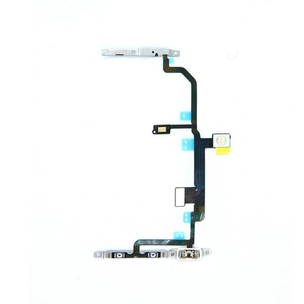 iPhone 8 Plus Power / Volym Flexkabel - Original Svart