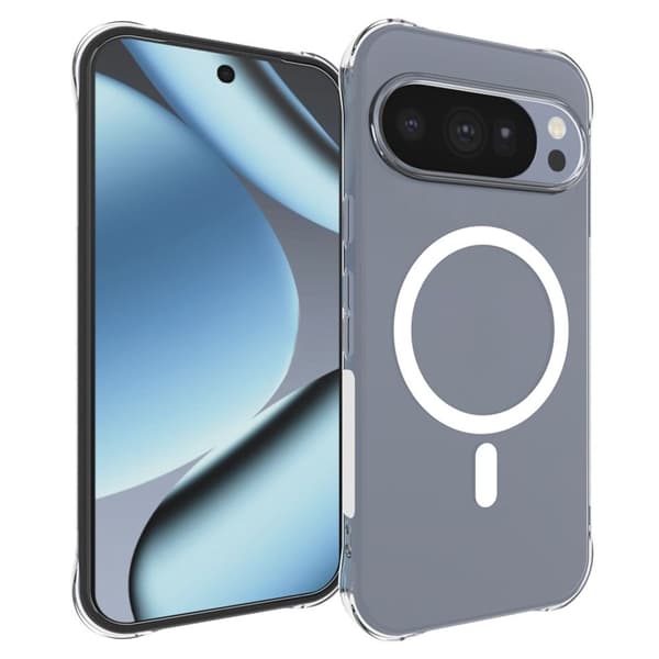 Google Pixel 11 Pro Magnetic Case TPU Anti-Drop - Transparent