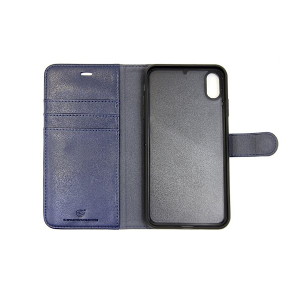 iPhone XS Max Wallet Case Magnet - Blue