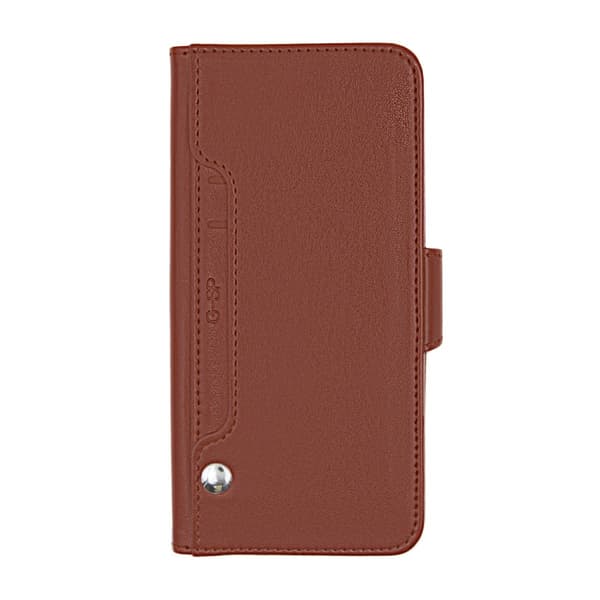iPhone 11 Pro Max Wallet Case Stand with Extra Card Slots - Brown