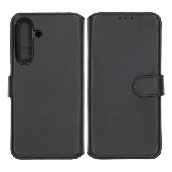 Rvelon Plånboksfodral Magnet för Samsung S25 FE - Svart
