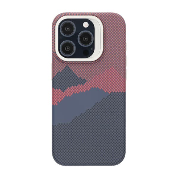 Magsafe Case and Stand for iPhone 15 Pro - Mountain Red