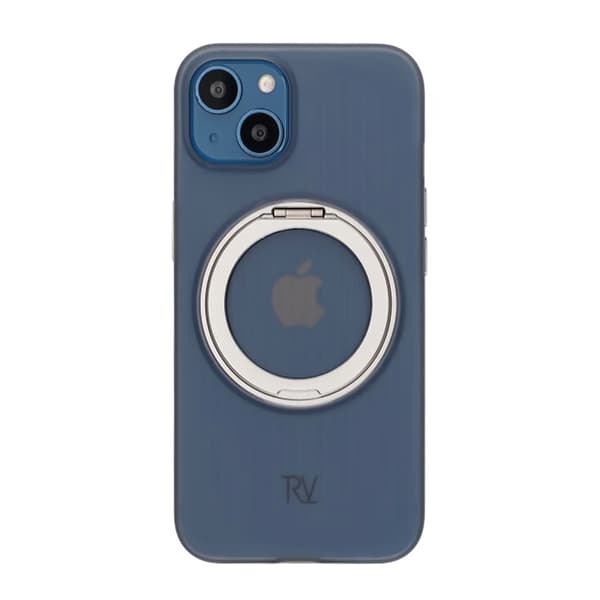 iPhone 13/14 Rvelon Skal Roterande Magnet Stativ - Grå
