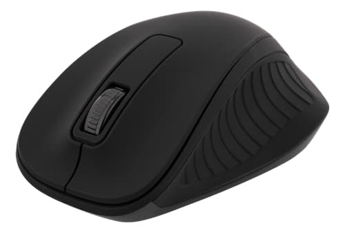 Deltaco Wireless Ergonomic Mouse - Black